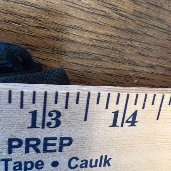 Vintage Chopard Elegant Black Pleated Skirt with Button Detail size 8. - Picture 7 of 9